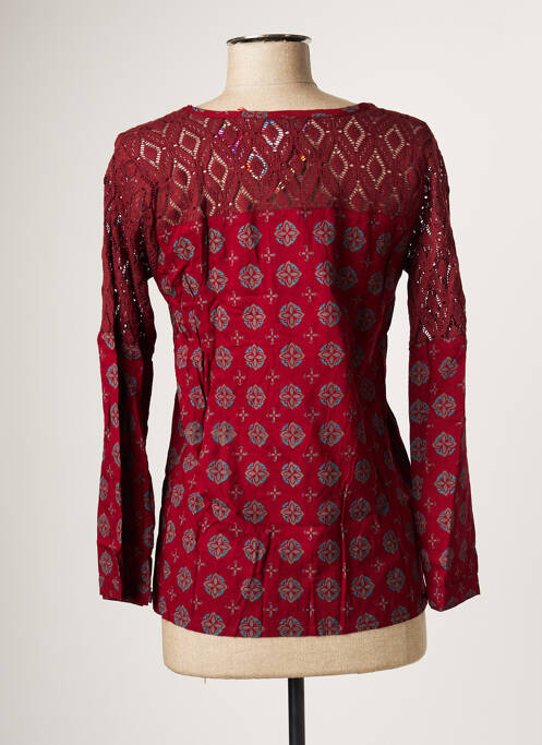 Blouse rouge BAMBOO'S femme