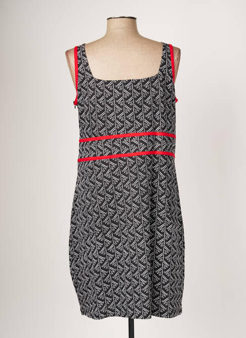 Robe mi-longue noir BAMBOO'S pour femme