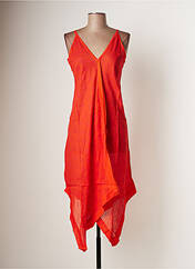 Robe de plage orange BAMBOO'S pour femme seconde vue