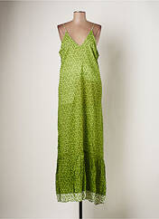 Robe longue vert BAMBOO'S pour femme seconde vue