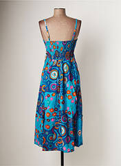 Robe mi-longue bleu BAMBOO'S pour femme seconde vue