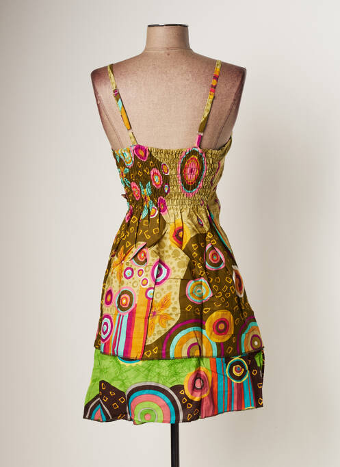 Robe courte vert BAMBOO'S pour femme