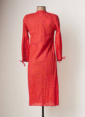 Robe mi-longue rose BAMBOO'S pour femme seconde vue