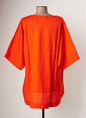 Tunique manches courtes orange BAMBOO'S pour femme seconde vue