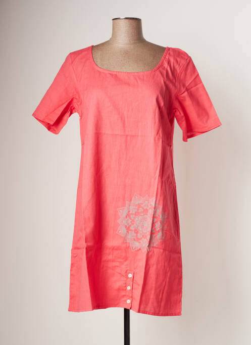 Robe courte rose BAMBOO'S pour femme