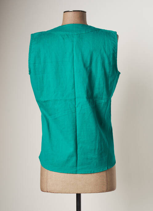 Top vert BAMBOO'S pour femme