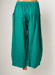 Pantalon 7/8 vert BAMBOO'S pour femme seconde vue