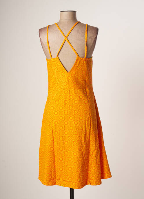Robe courte orange BAMBOO'S pour femme