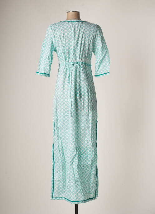 Robe longue vert BAMBOO'S pour femme