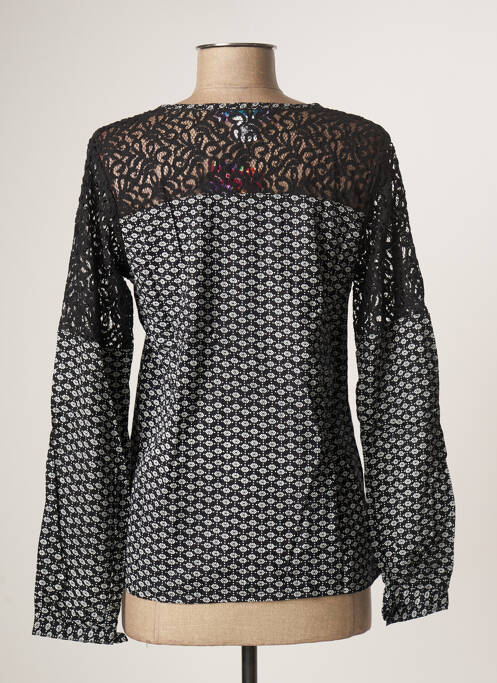 Top noir BAMBOO'S pour femme