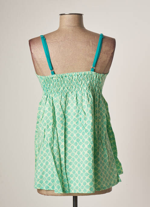 Top vert BAMBOO'S pour femme