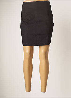 Jupe courte taille haute noir BAMBOO'S femme