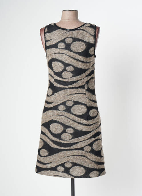 Robe mi-longue noir LO! LES FILLES pour femme