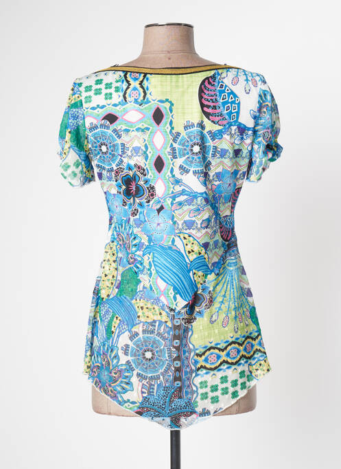 Top bleu LO! LES FILLES pour femme