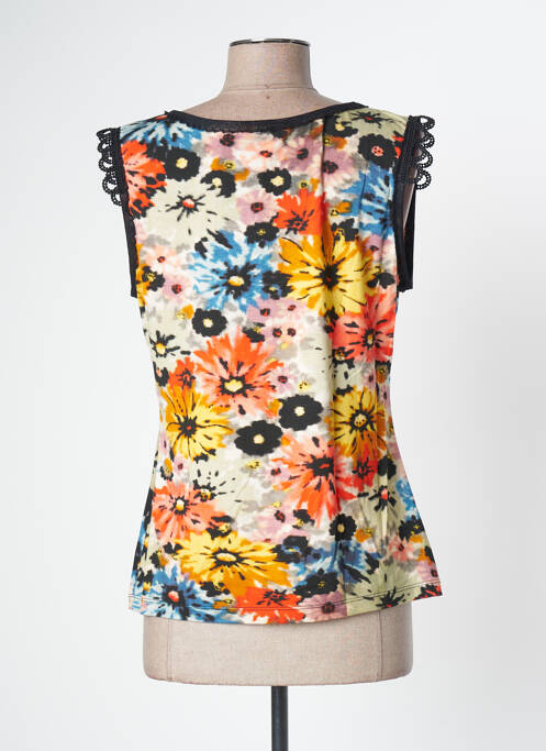 Top orange LO! LES FILLES pour femme