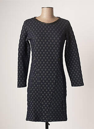 Robe courte manches longues manches longues bleu LO! LES FILLES femme