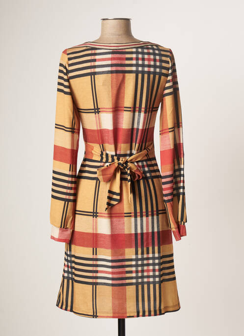 Robe pull orange LO! LES FILLES pour femme