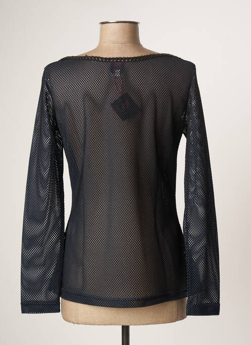 Top bleu LO! LES FILLES pour femme