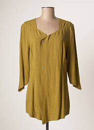 Veste casual manches longues vert LO! LES FILLES femme
