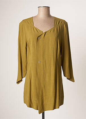 Veste casual manches longues vert LO! LES FILLES femme