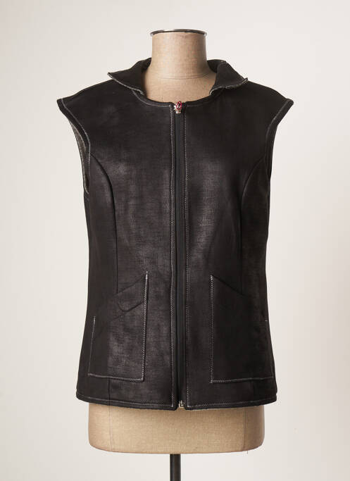 Gilet sans manche gris LO! LES FILLES pour femme