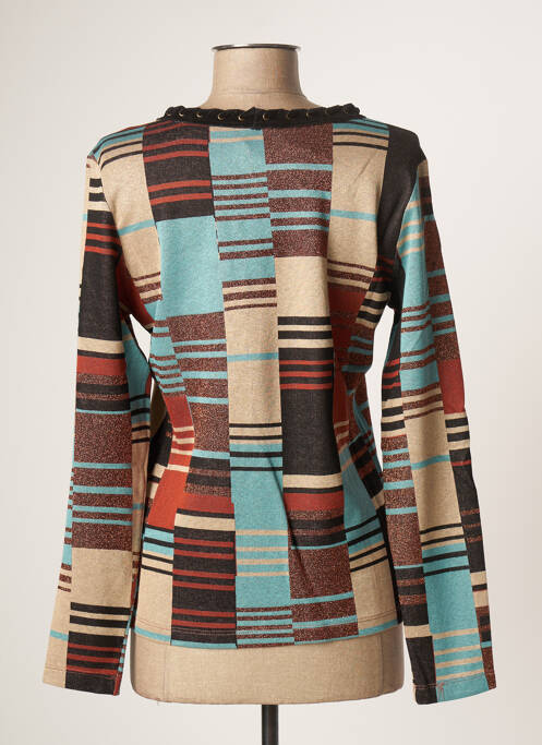 Top bleu LO! LES FILLES pour femme