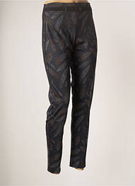 Pantalon slim stretch taille haute bleu LO! LES FILLES femme