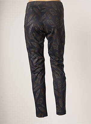 Pantalon slim taille haute taille haute bleu LO! LES FILLES femme