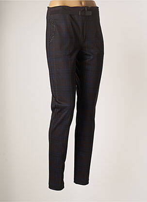 Pantalon slim stretch taille normale noir LO! LES FILLES femme