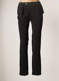 Pantalon slim stretch taille normale noir LO! LES FILLES femme