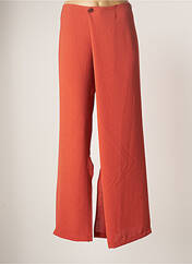Pantalon large orange LOLESFILLES pour femme seconde vue
