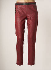 Pantalon slim rouge LOLESFILLES pour femme seconde vue