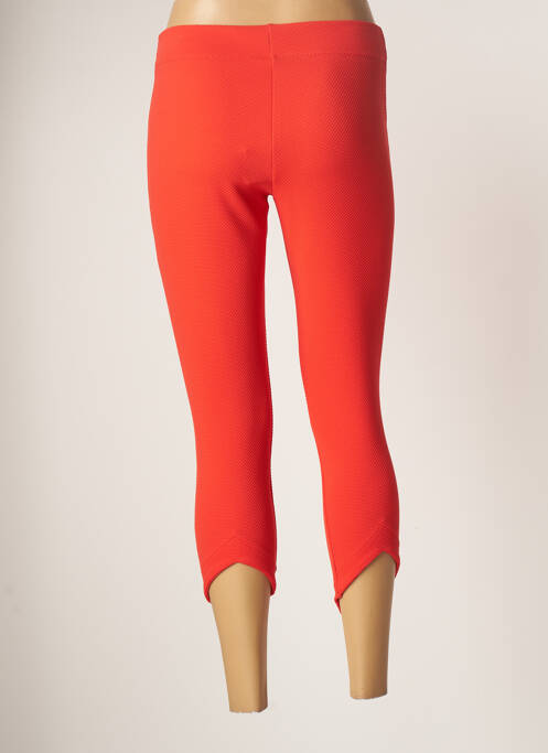 Pantacourt stretch taille normale orange LO! LES FILLES femme