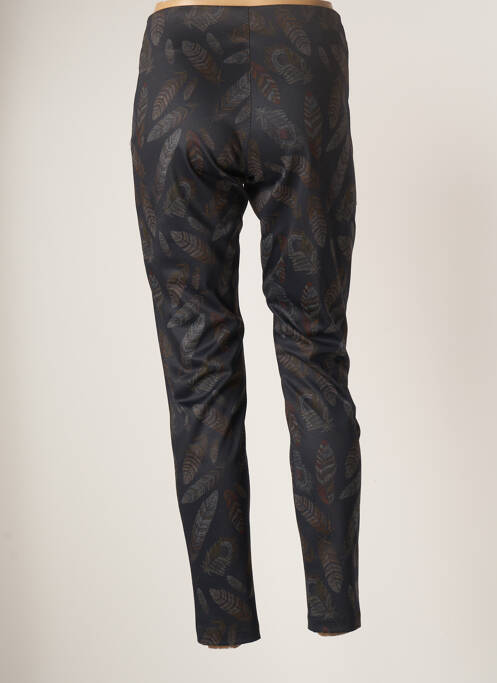 Pantalon slim stretch taille haute bleu LO! LES FILLES femme