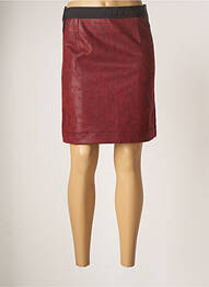 Jupe courte poches rouge LO! LES FILLES femme