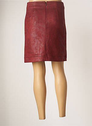 Jupe courte poches rouge LO! LES FILLES femme