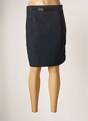 Jupe mi-longue stretch bleu LO! LES FILLES femme