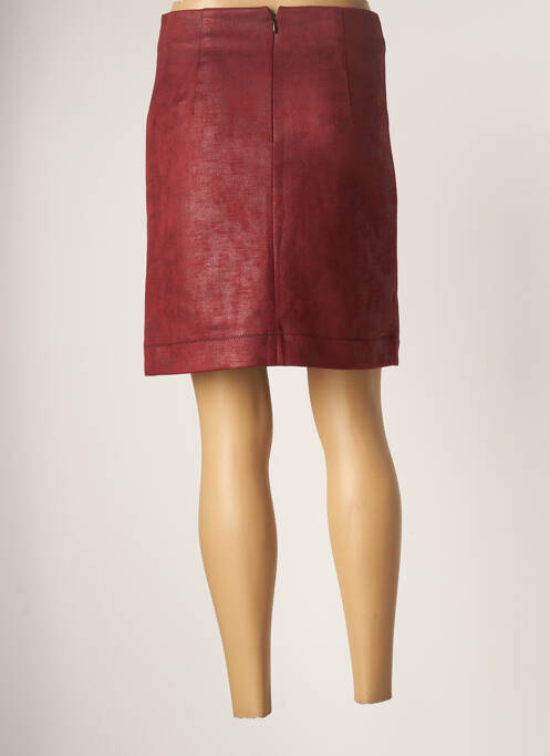 Jupe courte rouge LO! LES FILLES pour femme