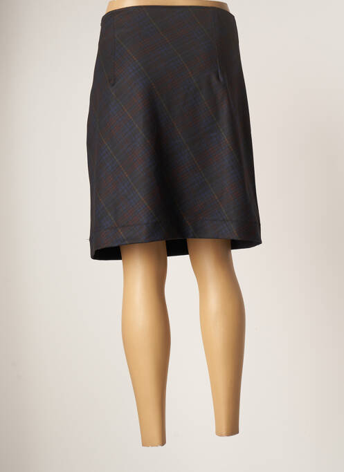 Jupe mi-longue bleu LO! LES FILLES pour femme