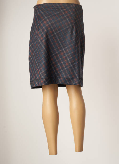 Jupe mi-longue bleu LO! LES FILLES pour femme