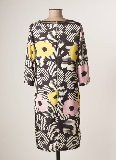 Robe mi-longue noir DIVAS pour femme