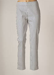 Pantalon droit blanc DIVAS pour femme seconde vue