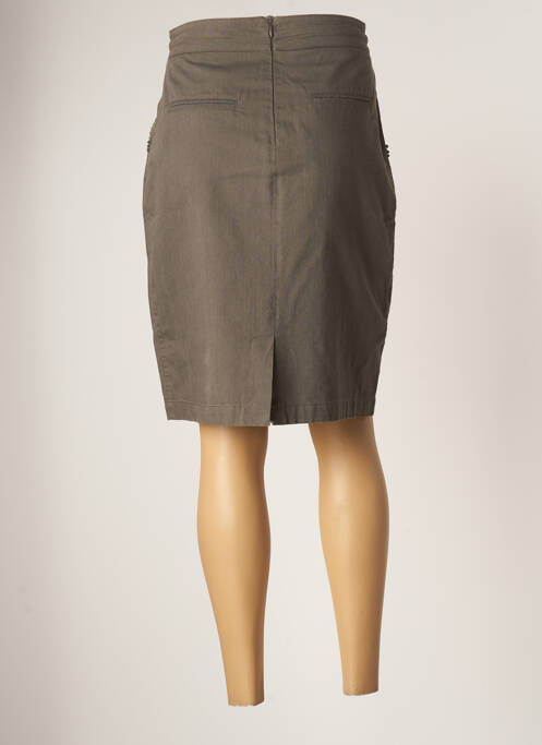 Jupe mi-longue vert GRIFFON femme