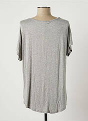 T-shirt gris MISS CHARM PARIS pour femme seconde vue