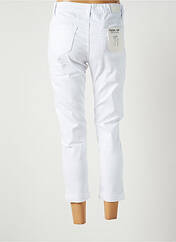 Pantalon 7/8 blanc VOGGO pour femme seconde vue