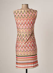 Robe mi-longue rose SWEET MISS pour femme seconde vue