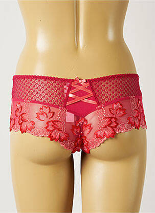 Shorty effet matière satinée rose AUBADE femme
