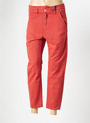 Pantalon 7/8 orange R.DISPLAY pour femme seconde vue