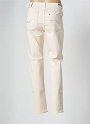 Pantalon slim beige MORGAN pour femme seconde vue