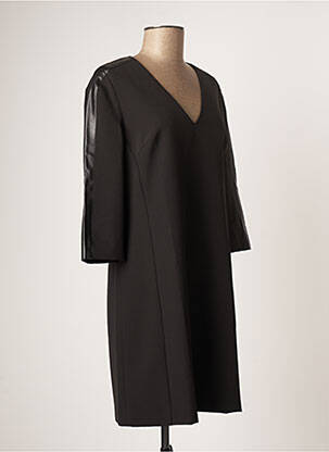 Robe mi-longue noir KOCCA pour femme